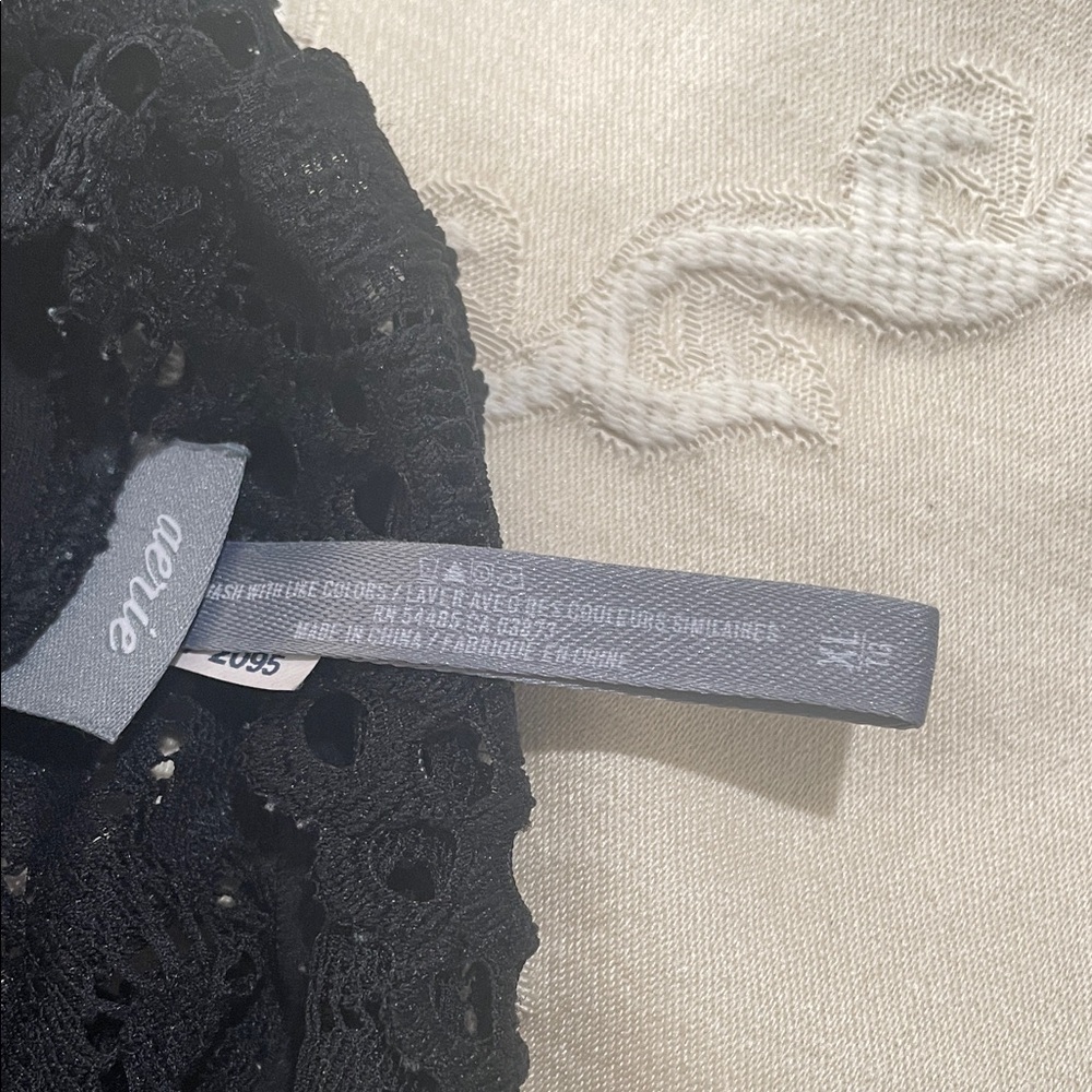 Aerie Black Lace Bralette